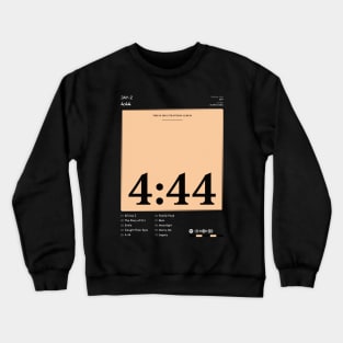 JAY-Z - 4:44 Tracklist Album Crewneck Sweatshirt